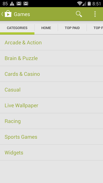 google play jeux android